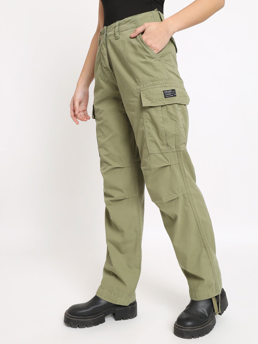 OVERSIZED OLIVE CARGO - St.Jones