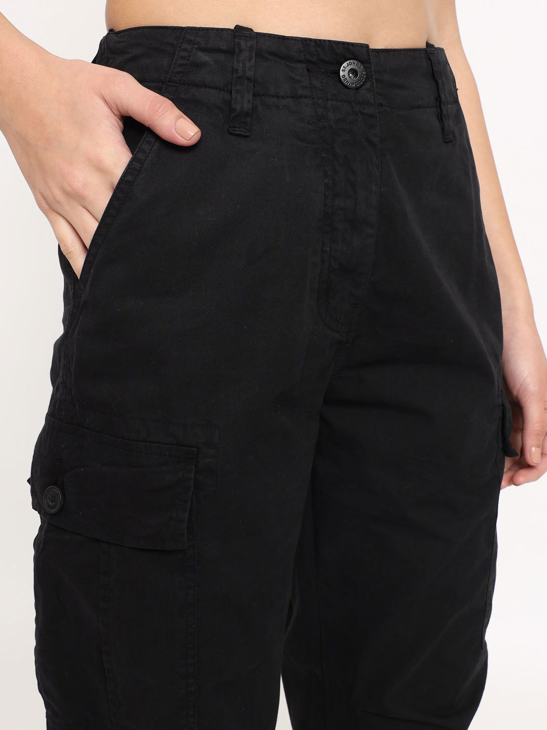 OVERSIZE CARGO BLACK - St.Jones