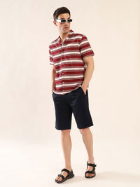 PATTERNED RESORT HALF SLEEVE - St.Jones