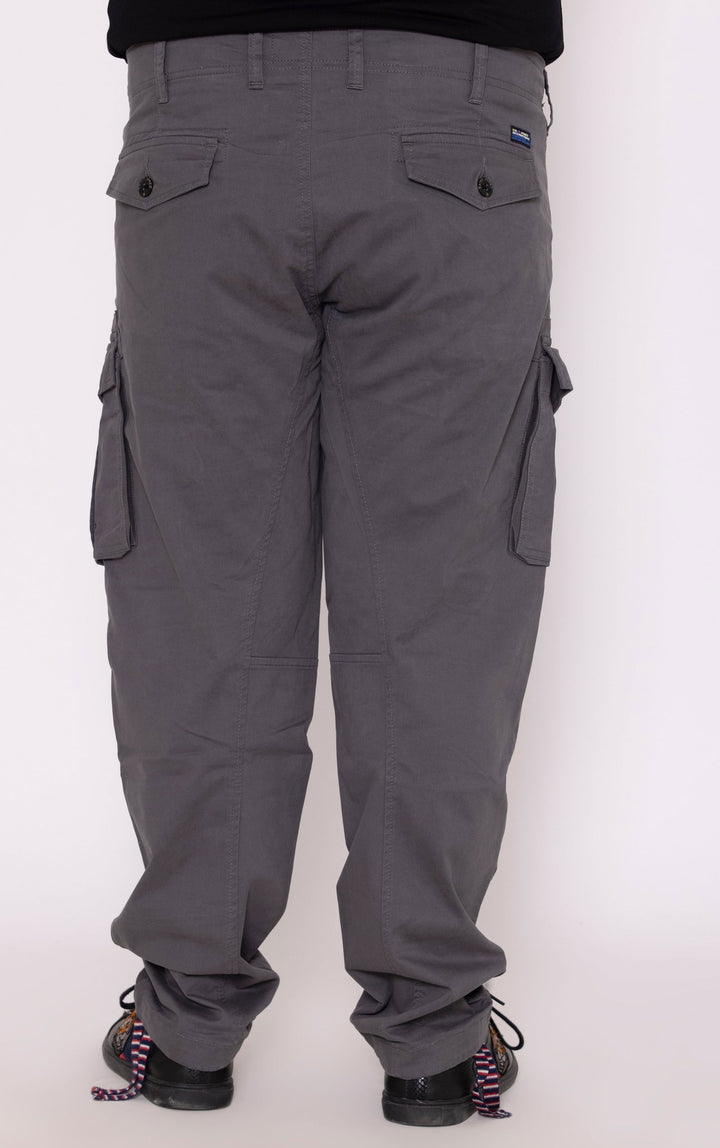 PLUS SIZE CARGO-grey - St.Jones