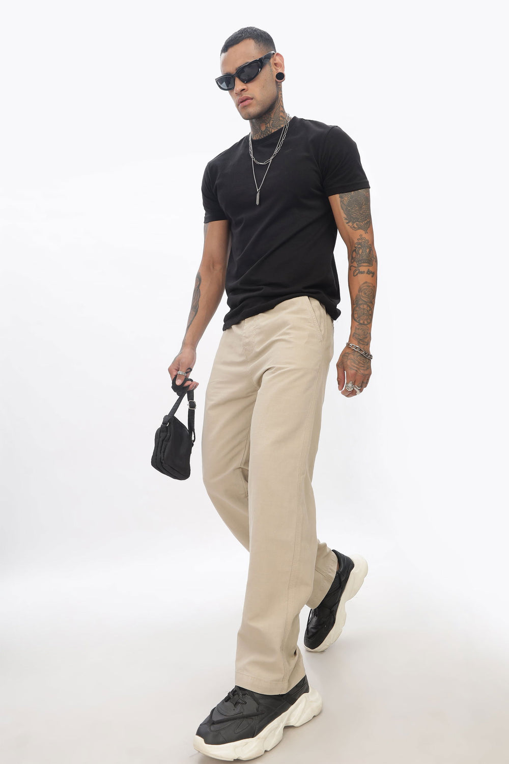 SAINTJONES-CREAM LINEN PANTS - St.Jones