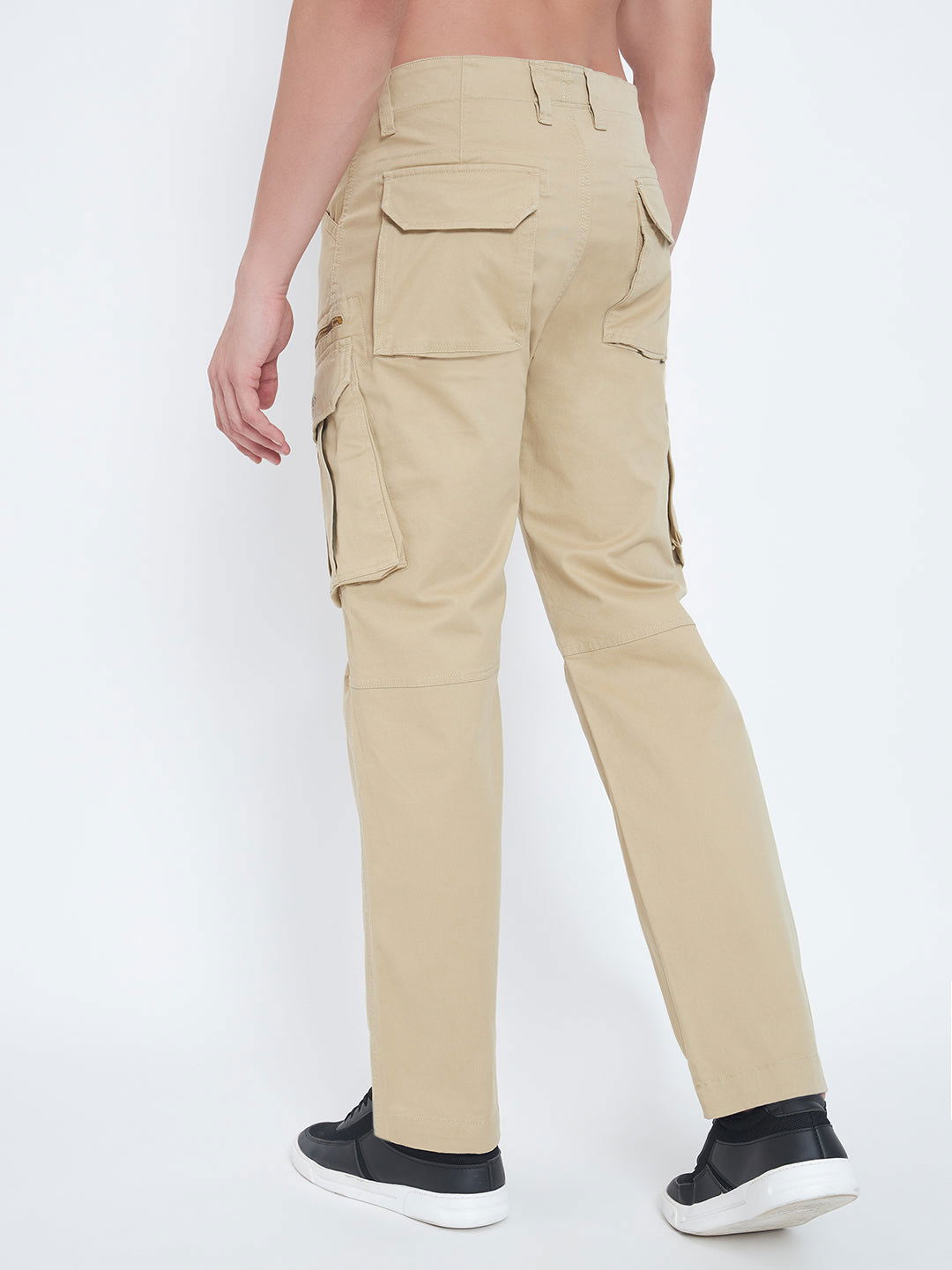 SAINT JONES-CREAM COTTON CARGO 8-POCKETS - St.Jones