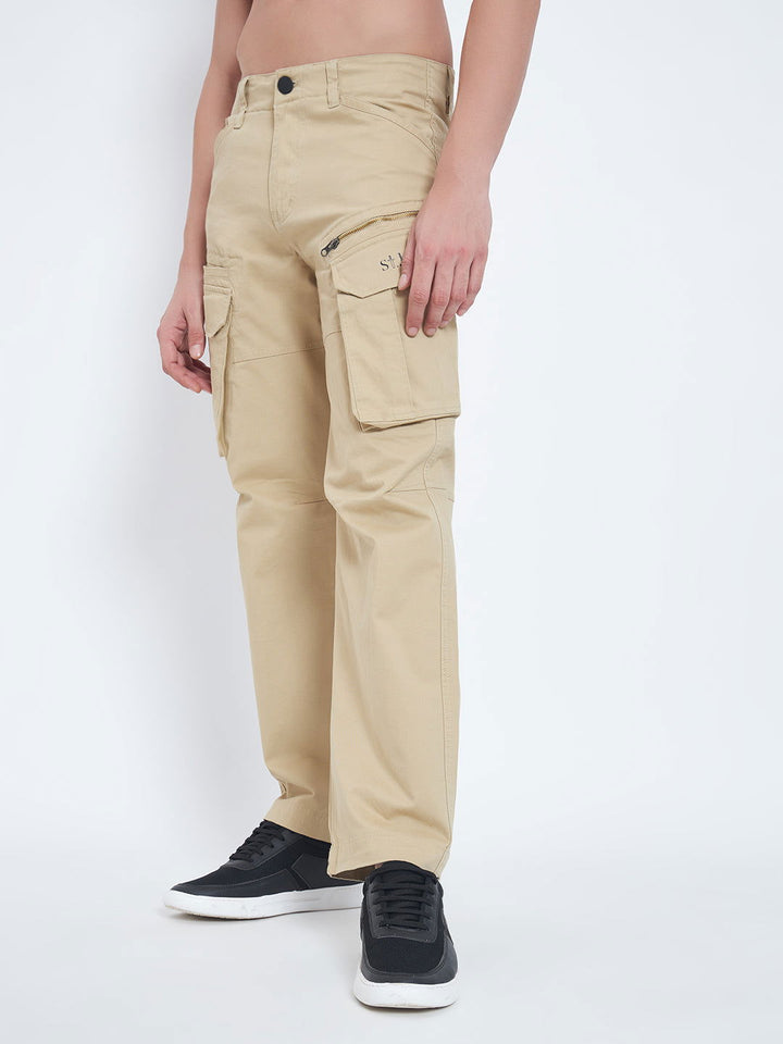 SAINT JONES-CREAM COTTON CARGO 8-POCKETS - St.Jones