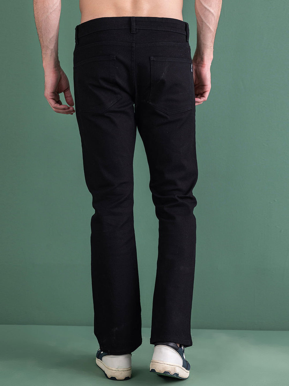 SJ bootcut denim-BLACK - St.Jones