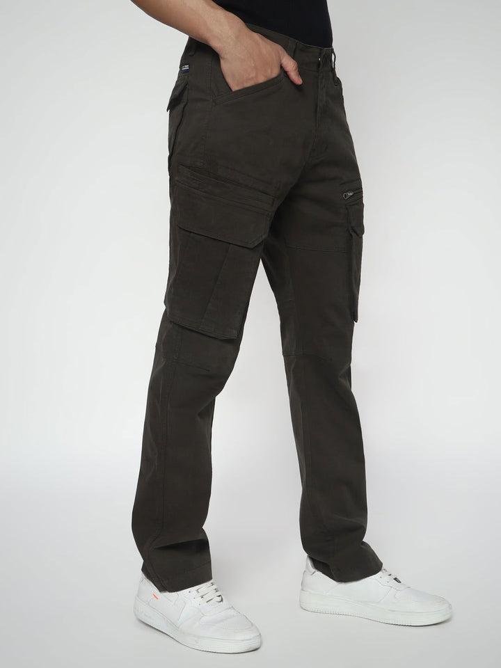 SLIM EIGHT POCKETS CARGO GREEN - St.Jones