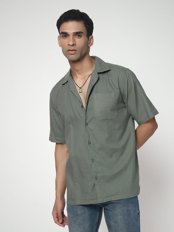 Sage relaxed shirt - St.Jones