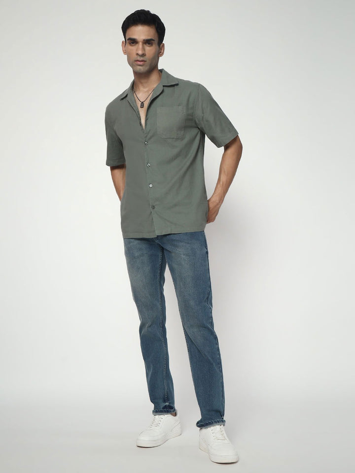 Sage relaxed shirt - St.Jones