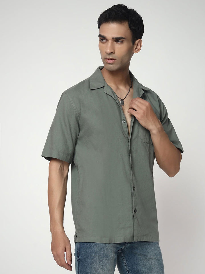 Sage relaxed shirt - St.Jones