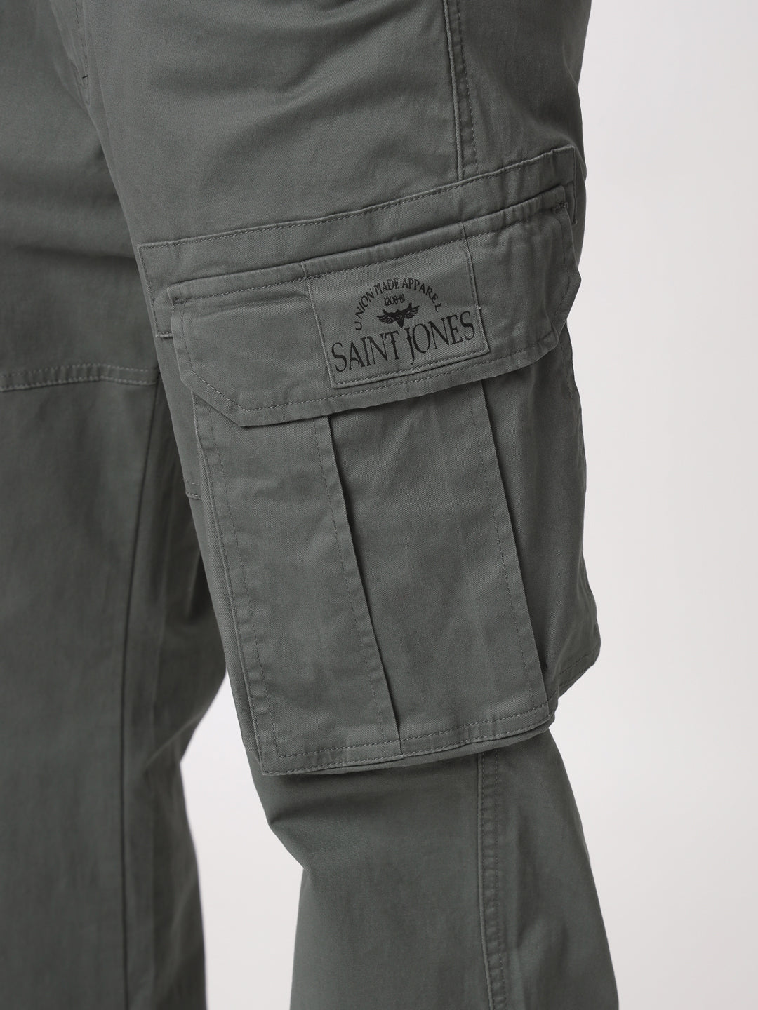 Six pockets Light olive cargo - St.Jones