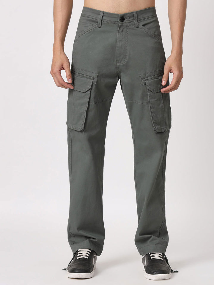 Six pockets Light olive cargo - St.Jones