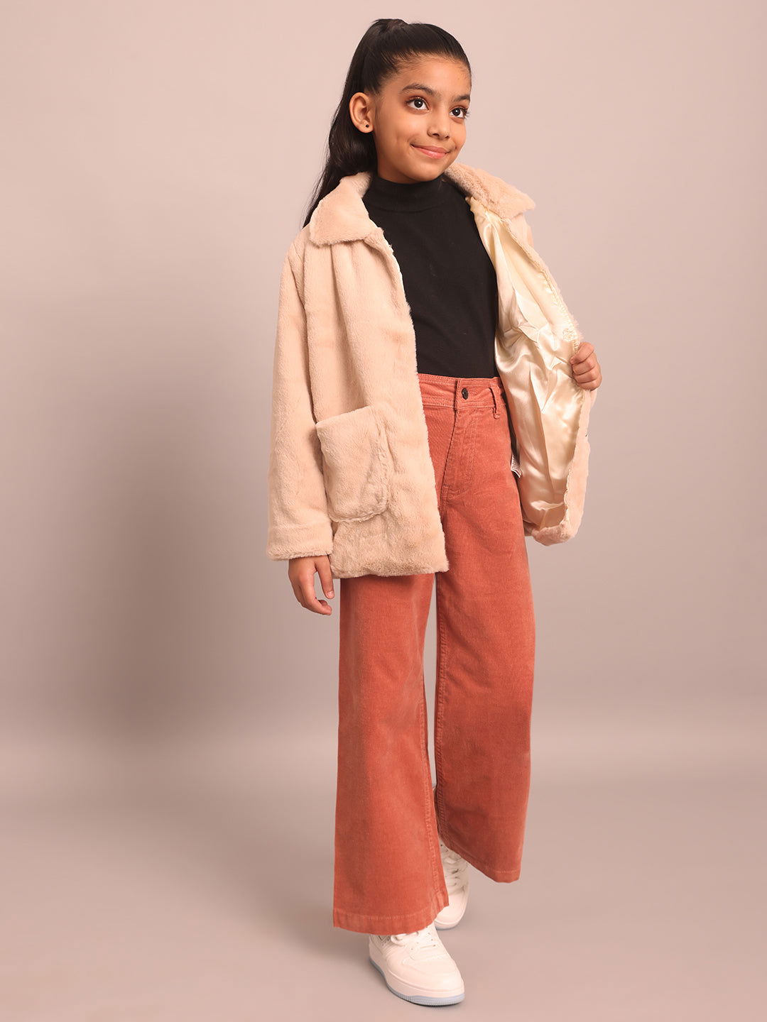 Soft Furr long jacket - St.Jones