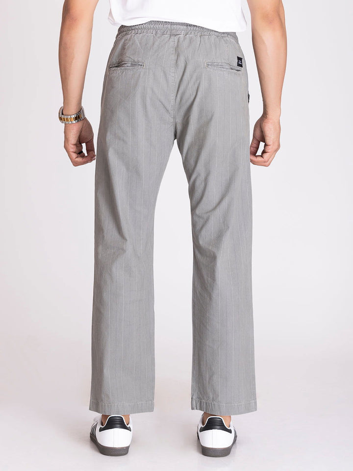 Striped Drawstrings chinos - St.Jones