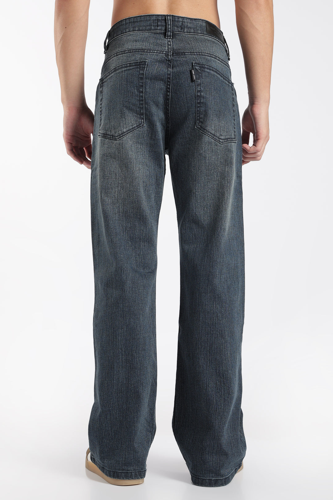 Men's Bootcut Cool Blue Denim Jeans