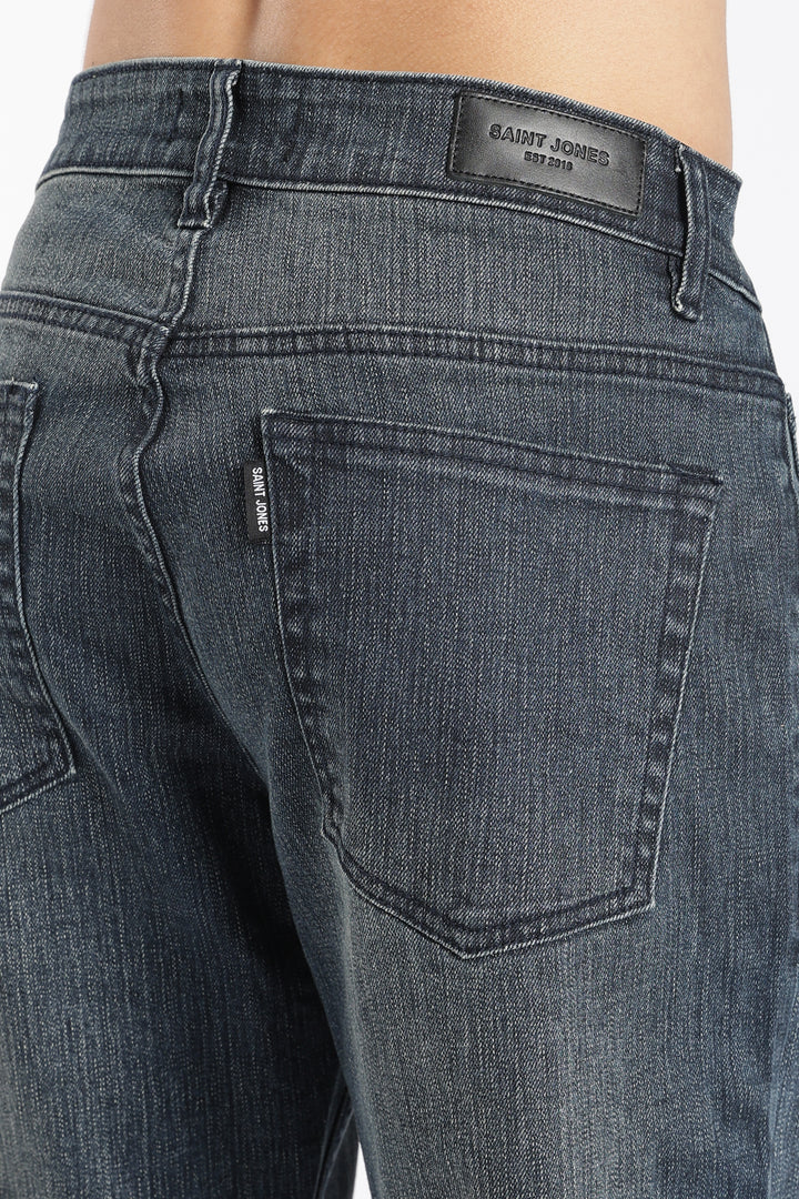 Men's Bootcut Cool Blue Denim Jeans