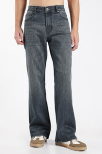 Men's Bootcut Cool Blue Denim Jeans