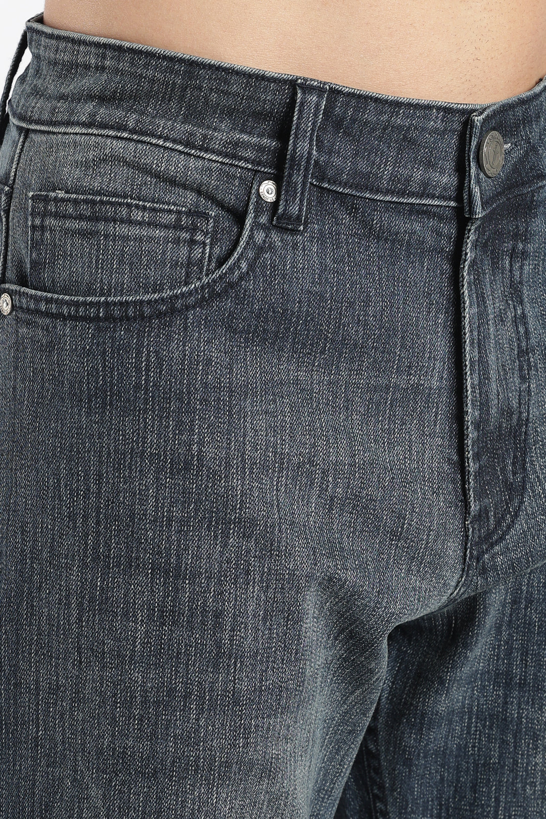 Men's Bootcut Cool Blue Denim Jeans