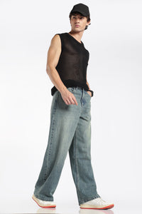 Saintjones Vintage Dusty Baggy Jeans