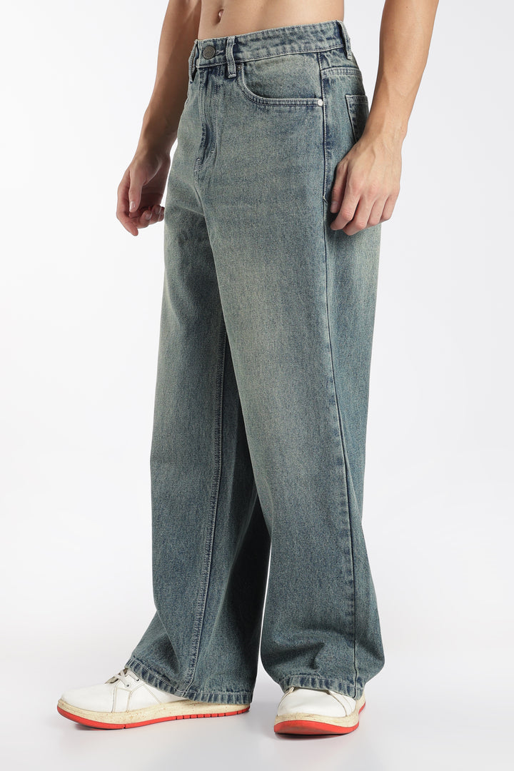 Saintjones Vintage Dusty Baggy Jeans