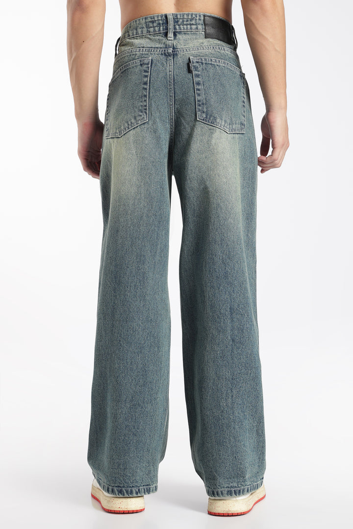 Saintjones Vintage Dusty Baggy Jeans