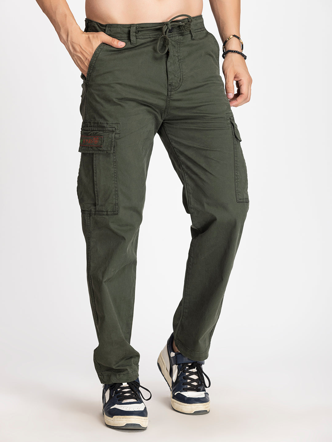 OLIVE GREEN COTTON UNIVERSE CARGO