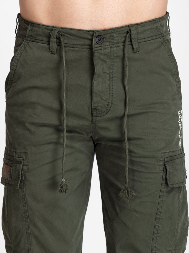 OLIVE GREEN COTTON UNIVERSE CARGO