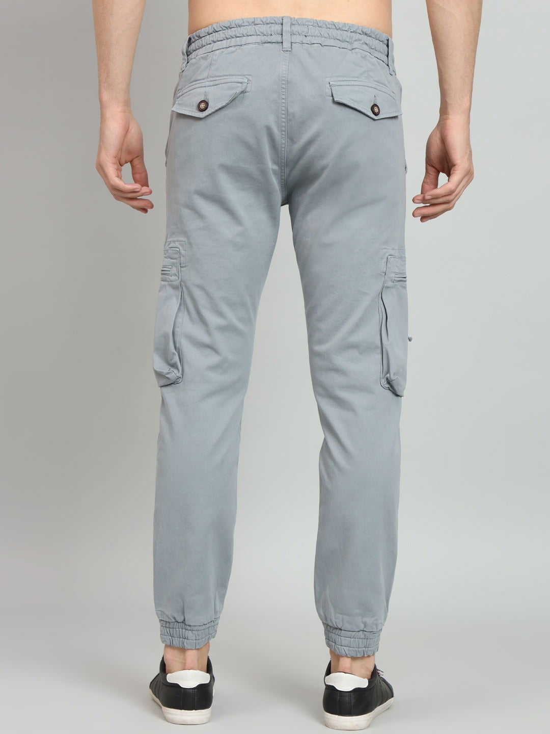 UTILITY CARGO JOGGERS-LIGHT GREY - St.Jones