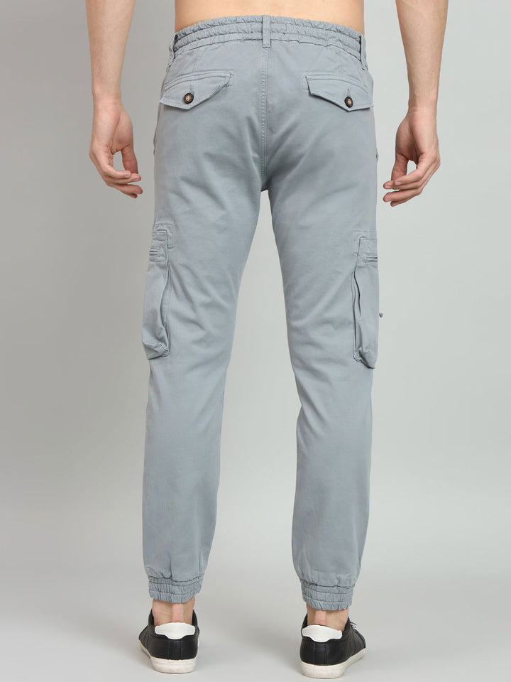 UTILITY CARGO JOGGERS-LIGHT GREY - St.Jones