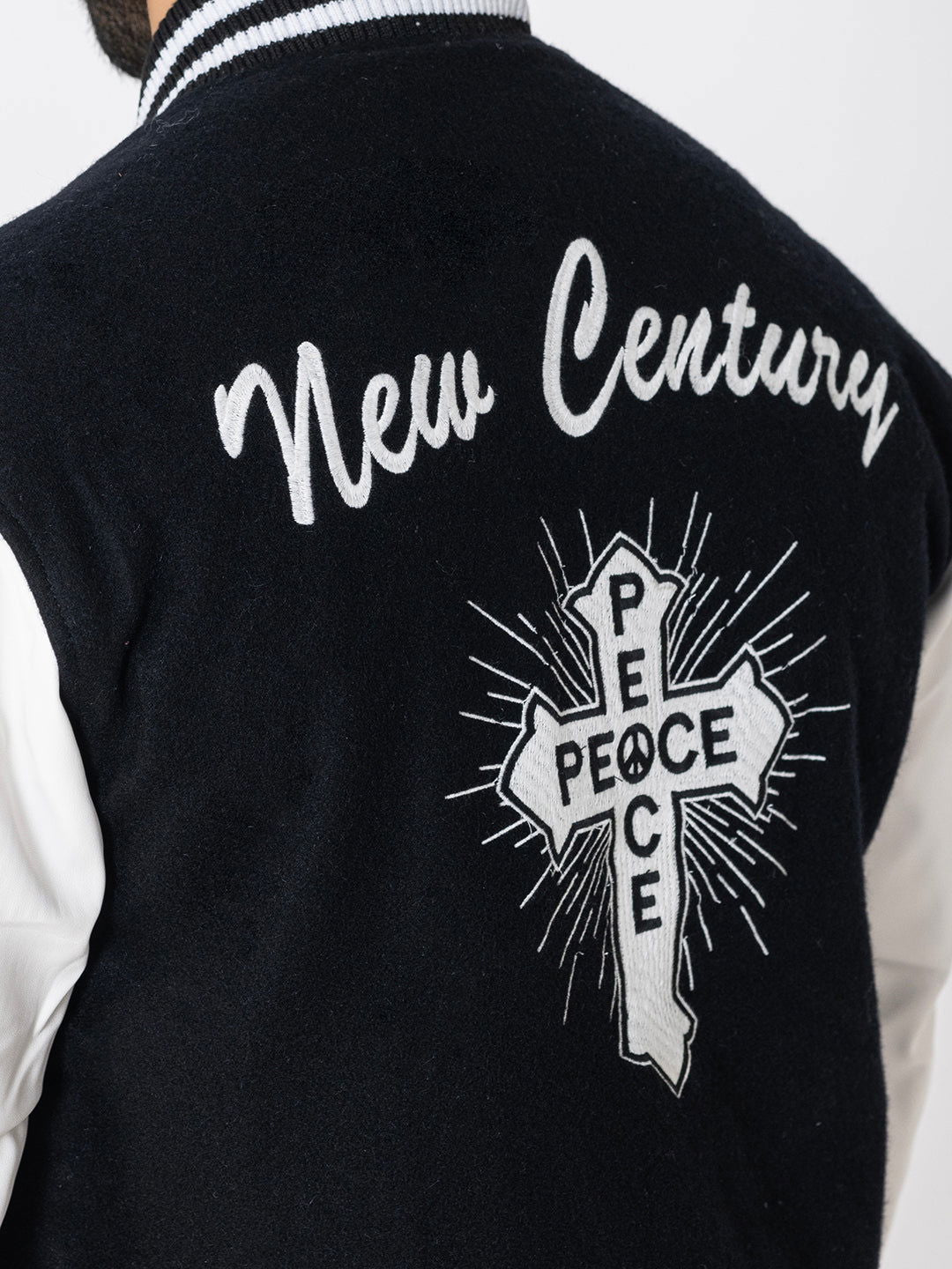 MEN'S VINTAGE LAZYFOX X SAINTJONES VARSITY JACKET – St.Jones