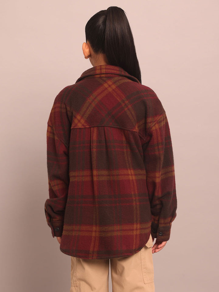 Wool drop shoulder shirt - St.Jones