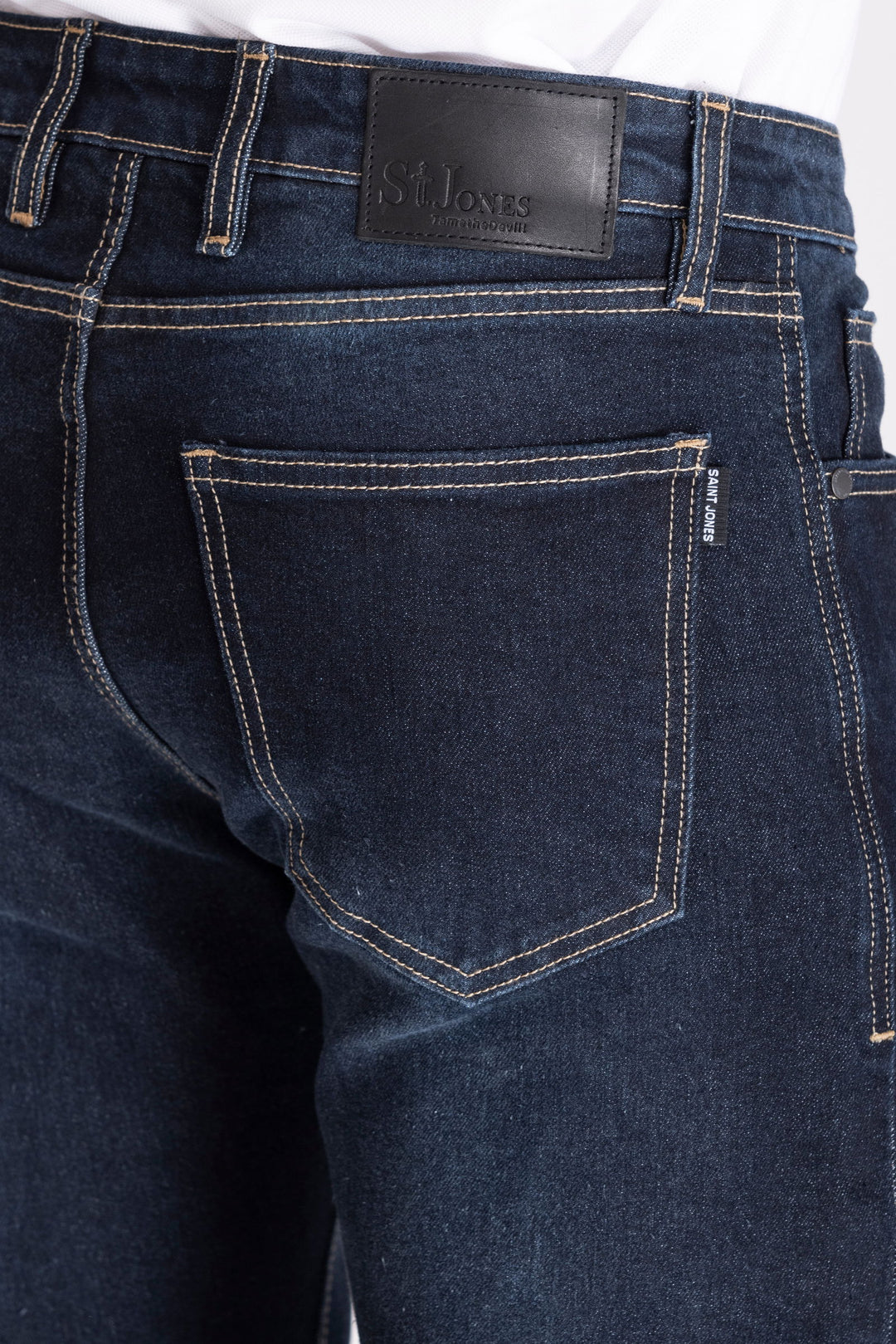 new dark blue slimfit jeans - St.Jones