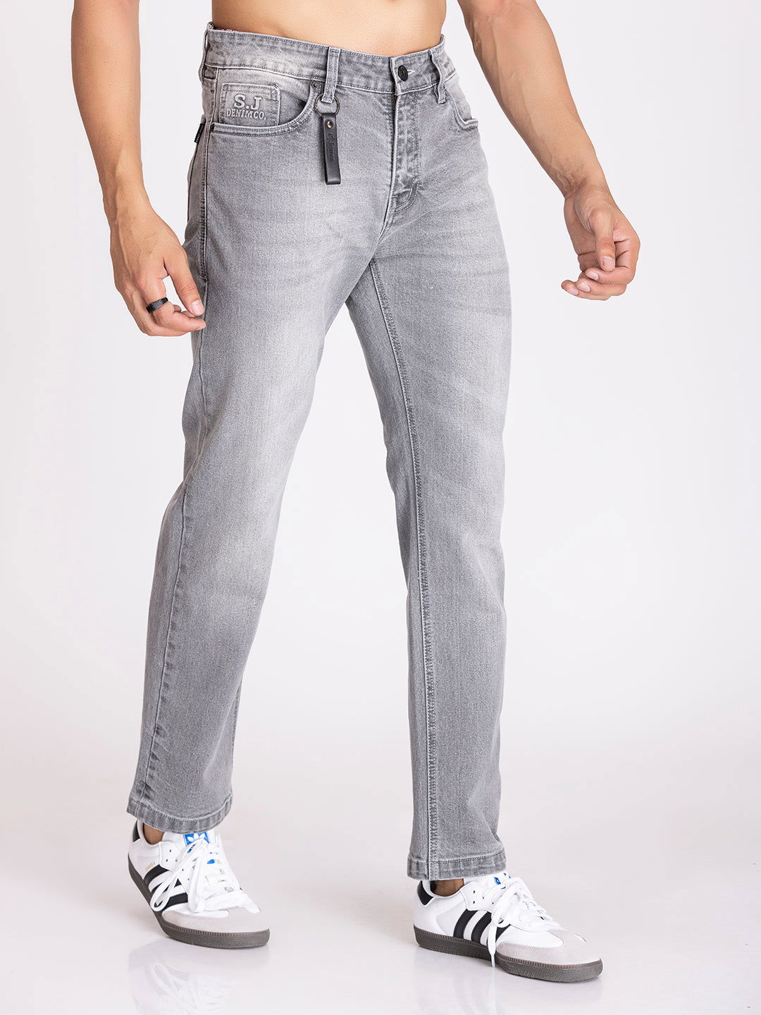 slimfit grey jeans - St.Jones