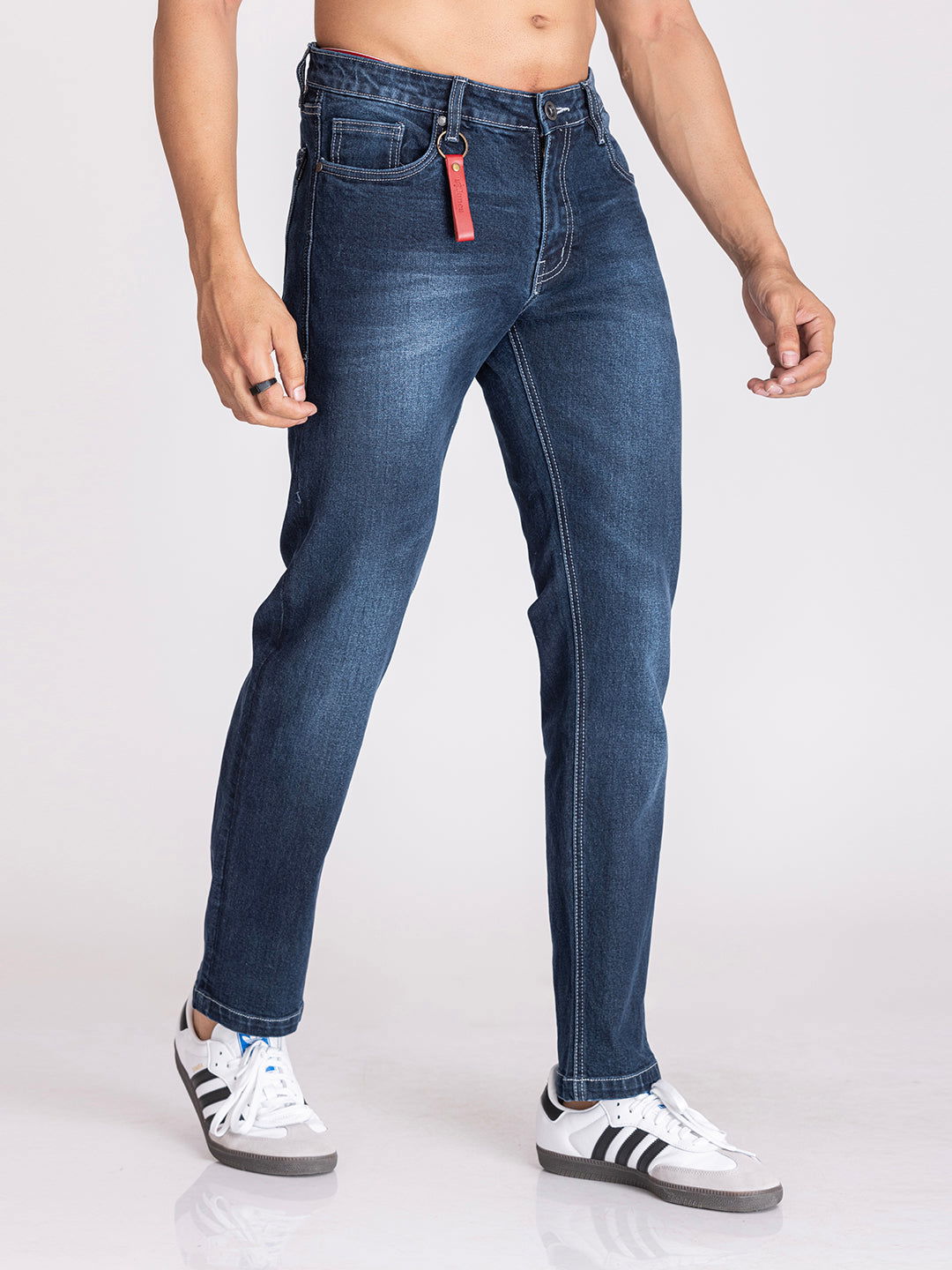 slimfit jeans-Dark blue - St.Jones