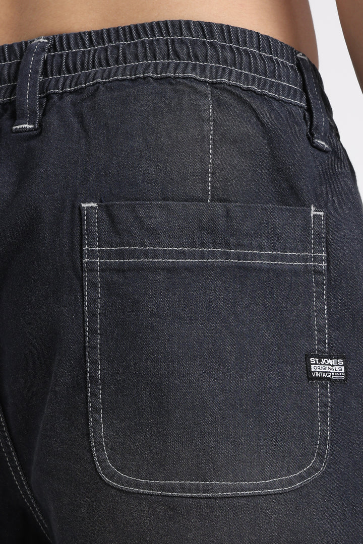 UrbanEase Premium Drawstring Denim Shorts
