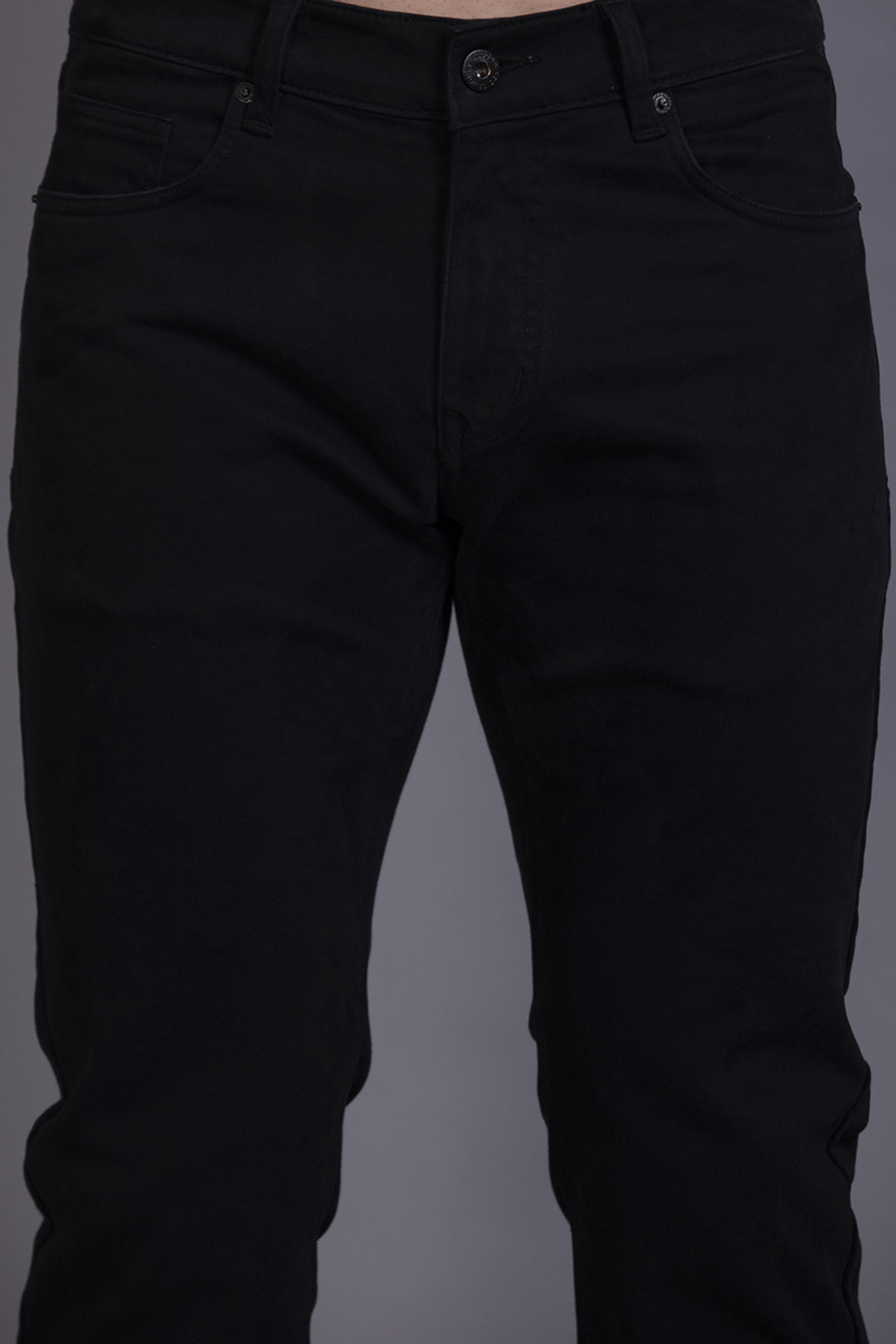 Men Colored jeans Slimfit-Black