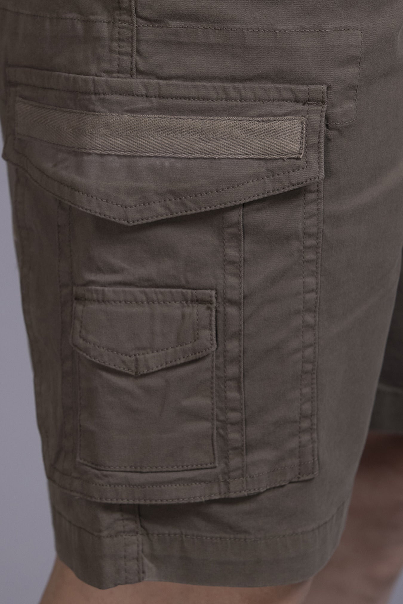 Men brown Regular Fit Cargo Shorts